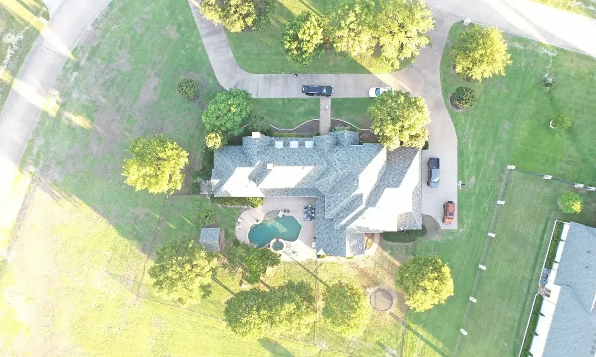New shingle roof installation on a home in Portage Lakes